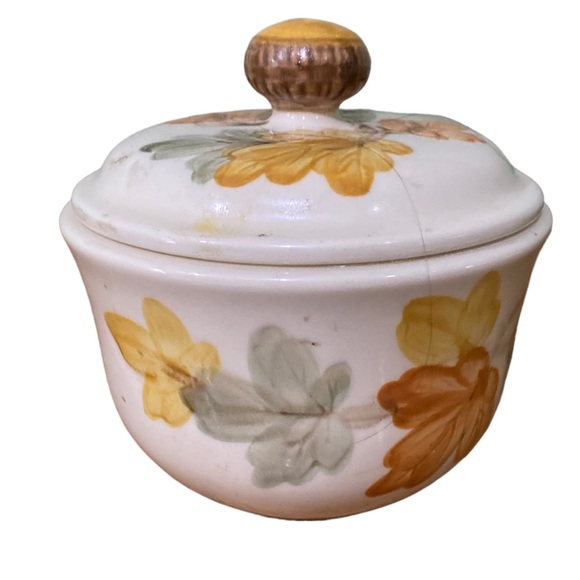 Vintage Franciscan Ware October Sugar Bowl And Creamer - Picture 4 of 12